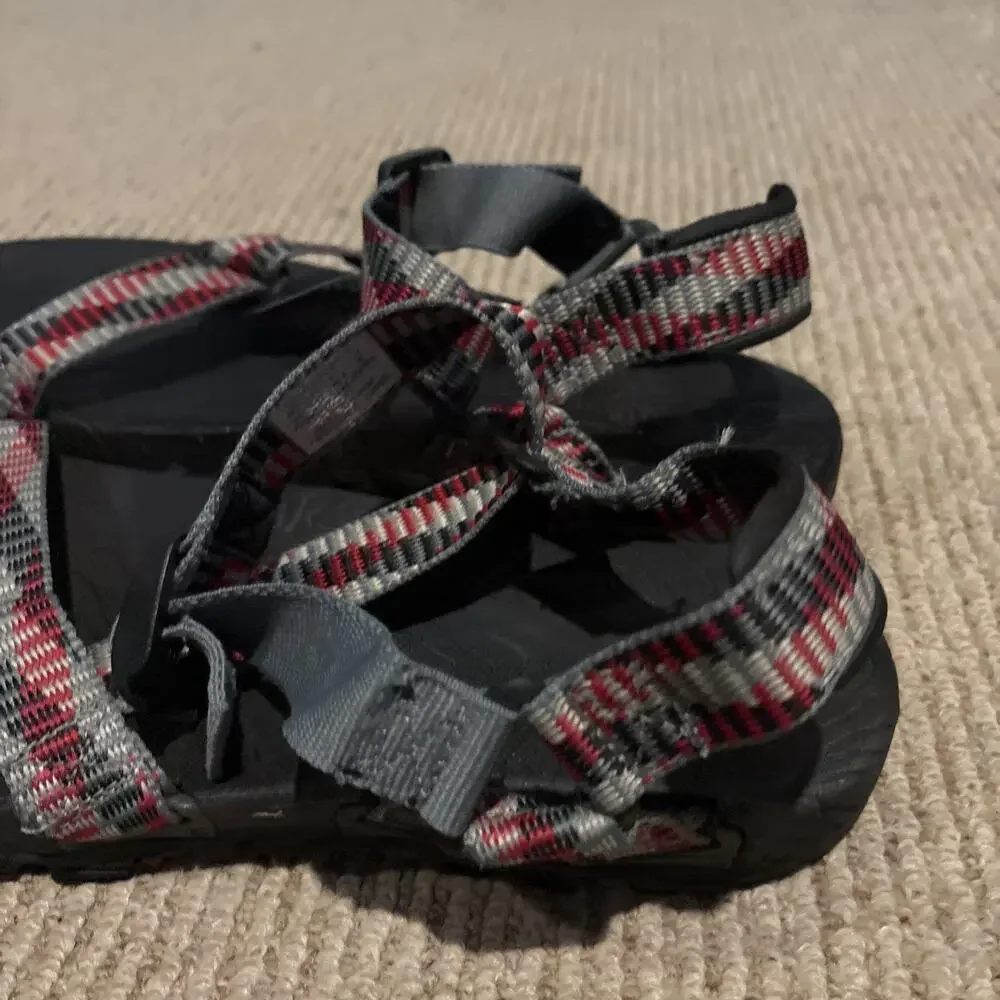 THE NORTH FACE Comfort Hiking Strappy Sandals Gray Orange Size men's US 12 - Picture 13 of 16